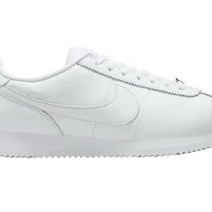 Nike Cortez Basic Leather Sneakers - White size 11 men’s